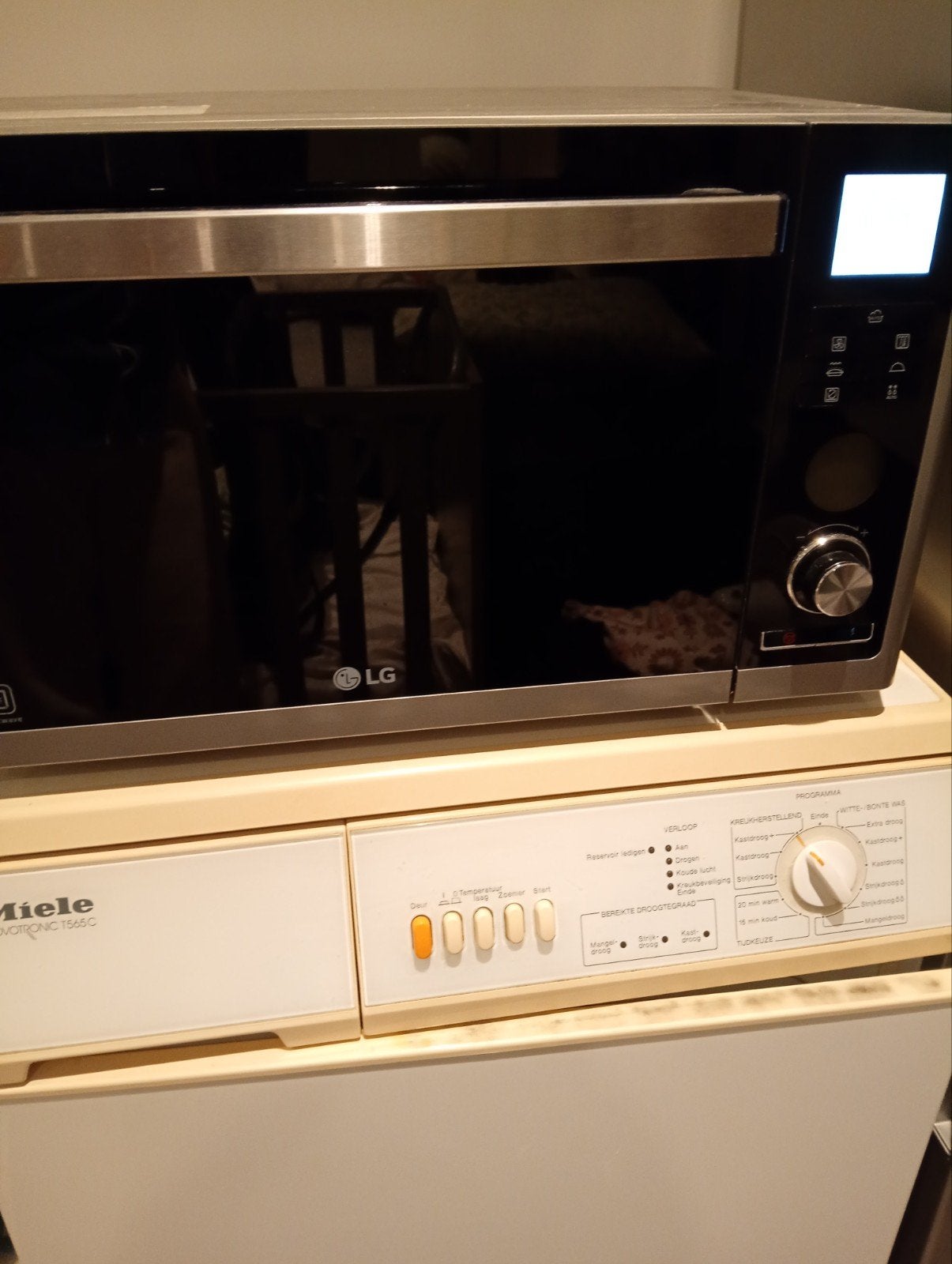 LG combimagnetron, Ophalen, Zo goed als nieuw, Minder dan 45 cm