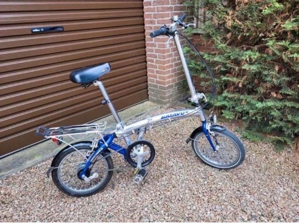 Batavus Visa Versa Vouwfiets met 4 versnellingen, Ophalen, 20 inch of meer, Gebruikt, Velgrem