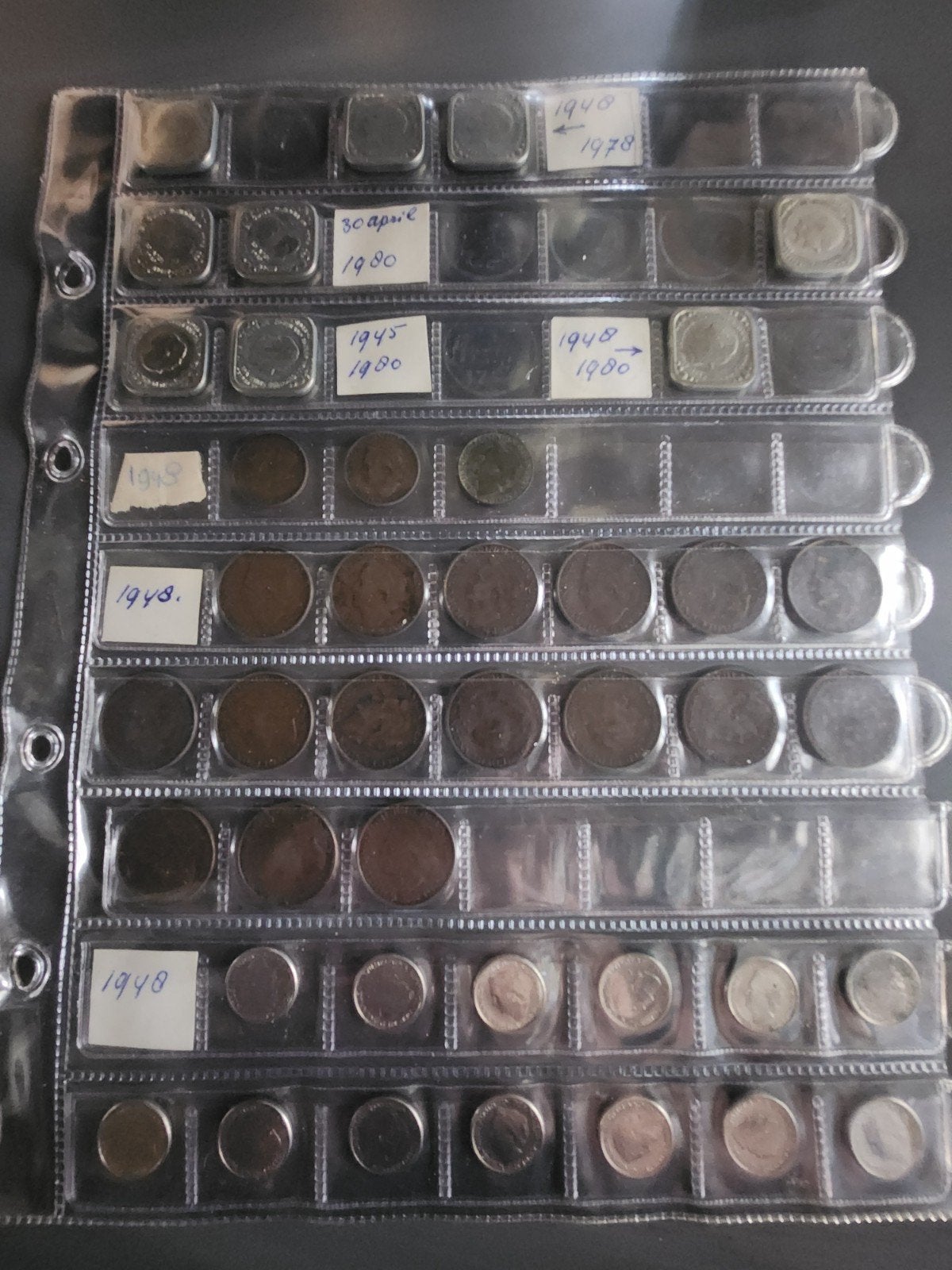 Verzameling Nederlandse munten 1948-1980, Postzegels en Munten, Munten | Nederland, Ophalen of Verzenden, Koningin Juliana, Overige waardes