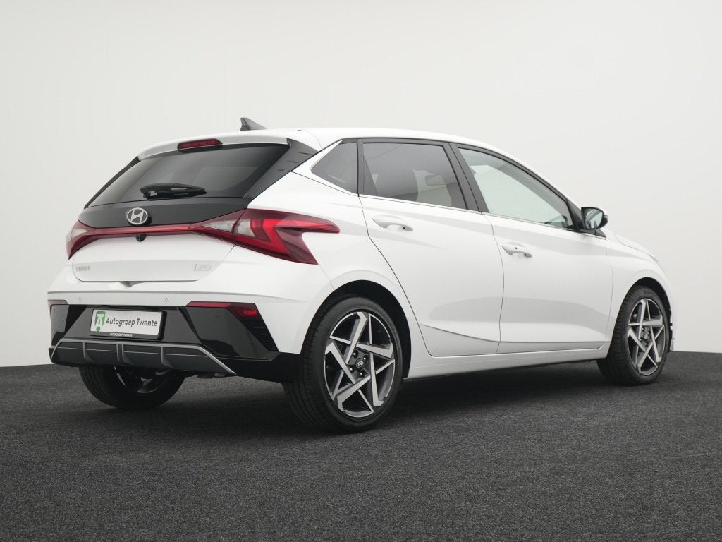 Hyundai i20 1.0 T-GDI Premium Automaat | Twotone-interieur |, Gebruikt, Electronic Stability Program (ESP), Wit, Bedrijf
