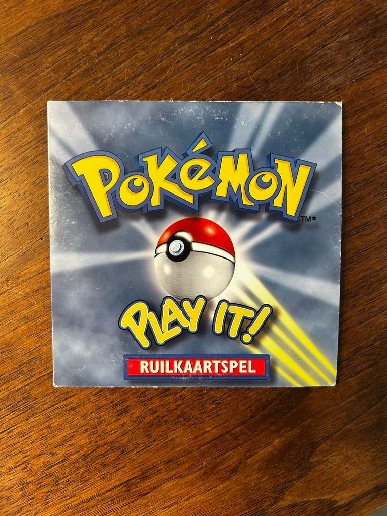 Pokémon Play It! CD-ROM (1999) - TCG Tutorial, Ophalen of Verzenden, Zo goed als nieuw