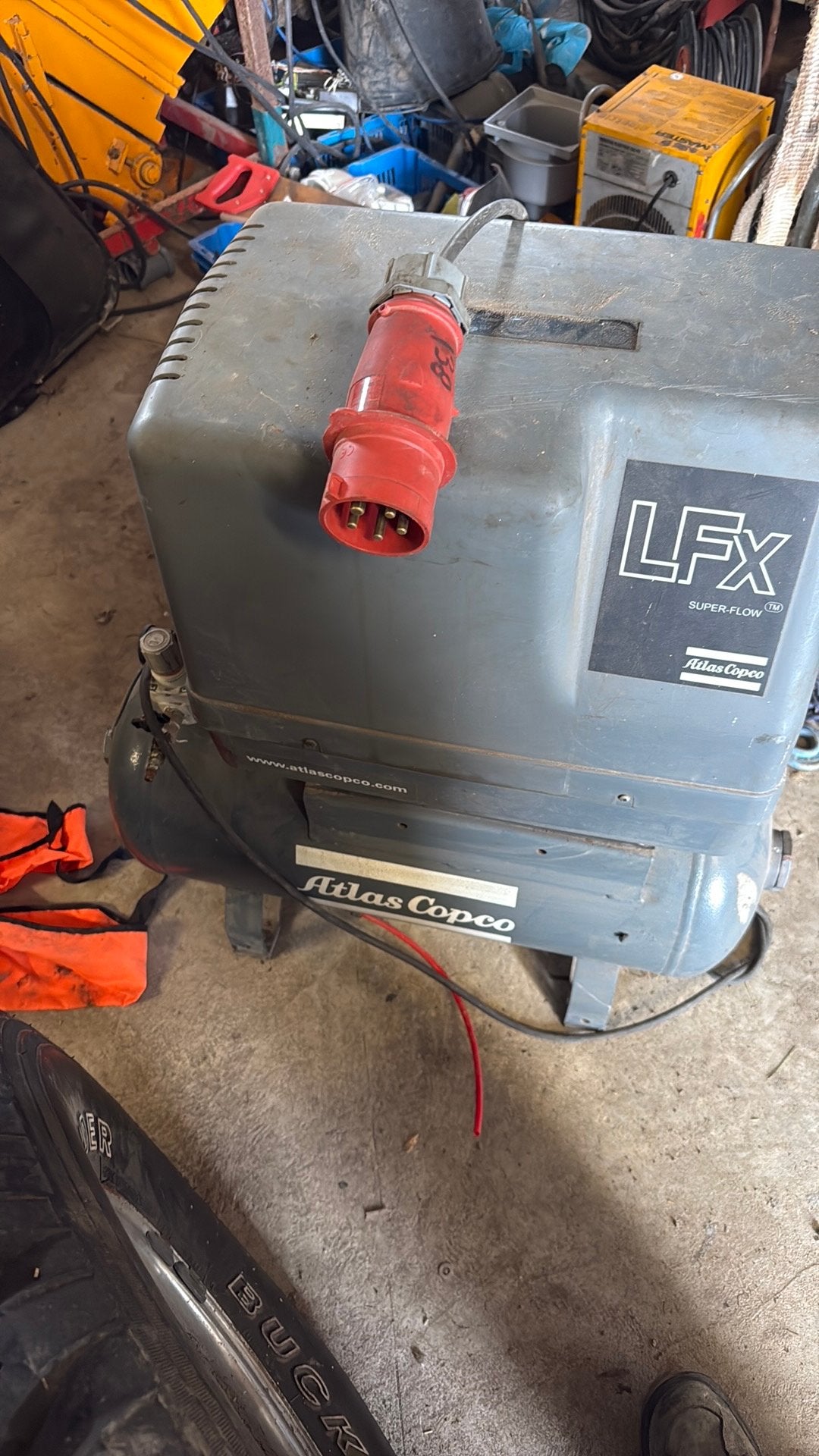 Compressor, Minder dan 25 liter, Ophalen, Gebruikt, Minder dan 200 liter/min