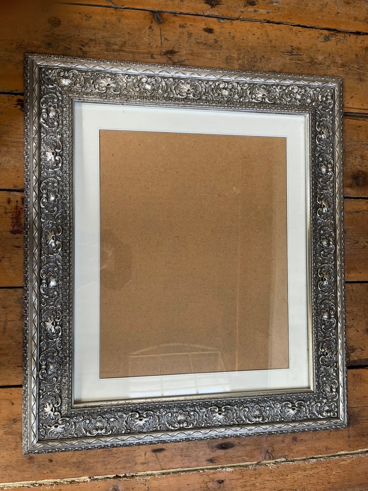 Prachtige Barok lijst 70 x 80, Ophalen, Zo goed als nieuw, Glas, Met glas