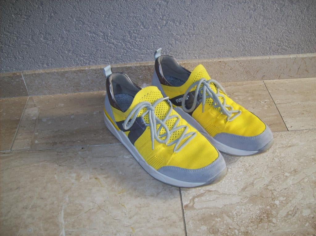 Dames Sneakers van Ara maat 7, Kleding | Dames, Schoenen, Geel, Ophalen of Verzenden, Sneakers of Gympen, Zo goed als nieuw