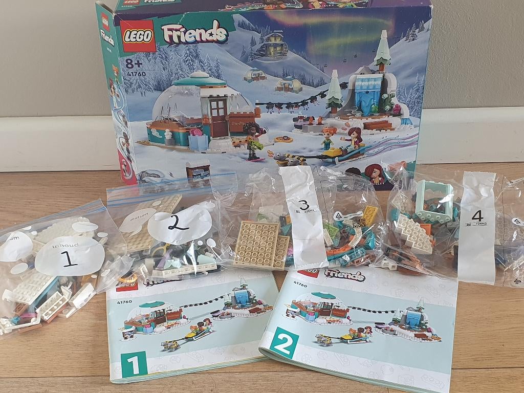 Lego Friends sneeuw Iglo 41760, Lego, Nieuw, Friends, Ophalen of Verzenden