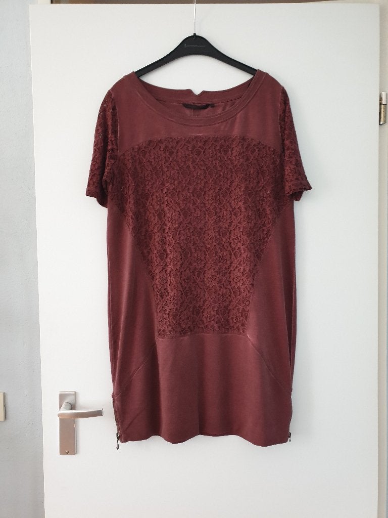 Jurk Donna Dura maat 42.., Kleding | Dames, Jurken, Ophalen, Overige kleuren, Maat 42/44 (L), Donna Dura