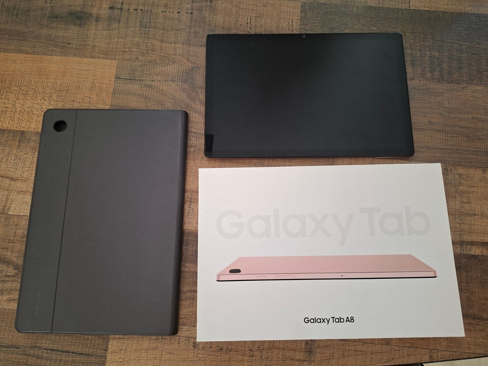 Samsung galaxy tab A8 roze (pink gold) 64gb + beschermhoes, Computers en Software, Android Tablets, Ophalen of Verzenden, Zo goed als nieuw