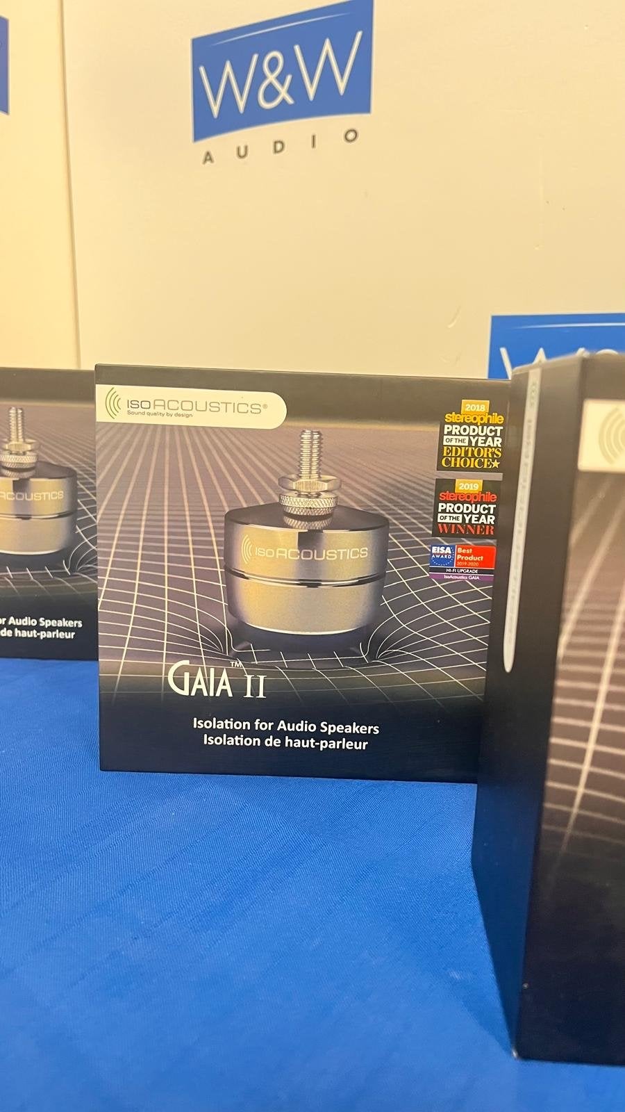 IsoAcoustics GAIA II – High-End Speaker Isolators (Set van 4, Overige merken, ., Overige typen, Nieuw