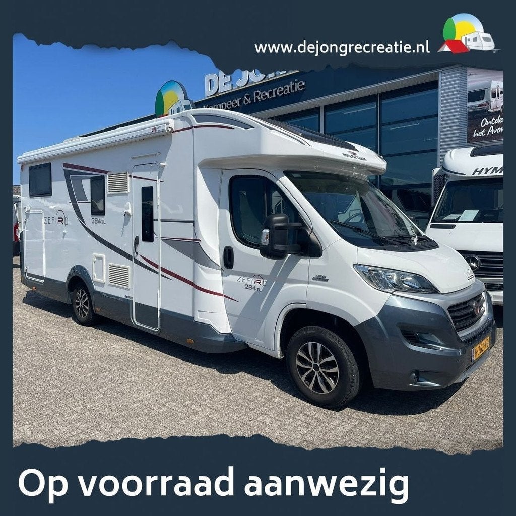 ROLLER Team Zefiro 284 TL Fiat (bj 2016), Overige merken, Overige brandstoffen, 7 tot 8 meter, Bedrijf