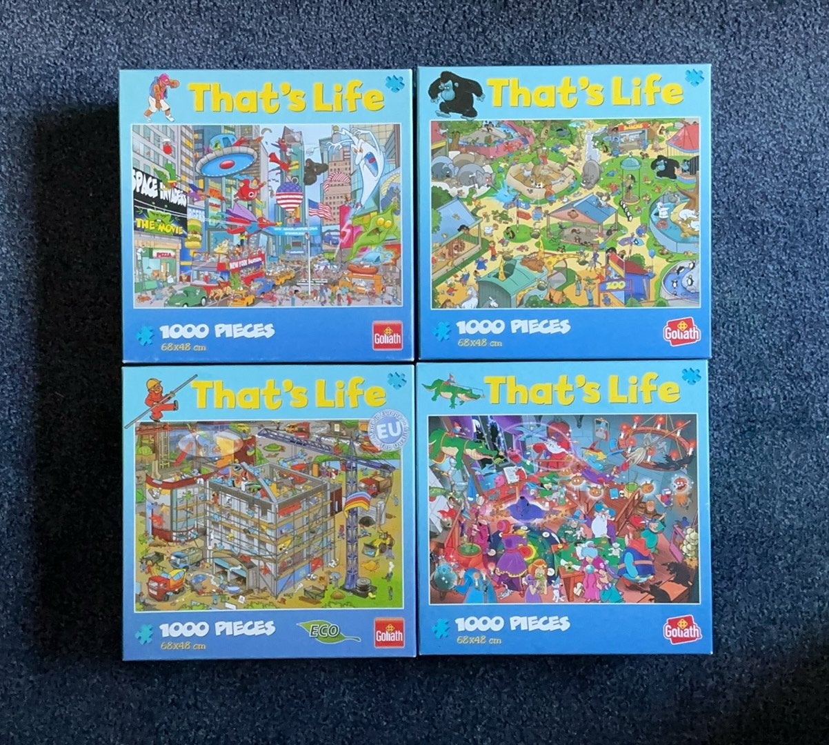 That’s life puzzels, Ophalen of Verzenden, 500 t/m 1500 stukjes, Gebruikt, Legpuzzel