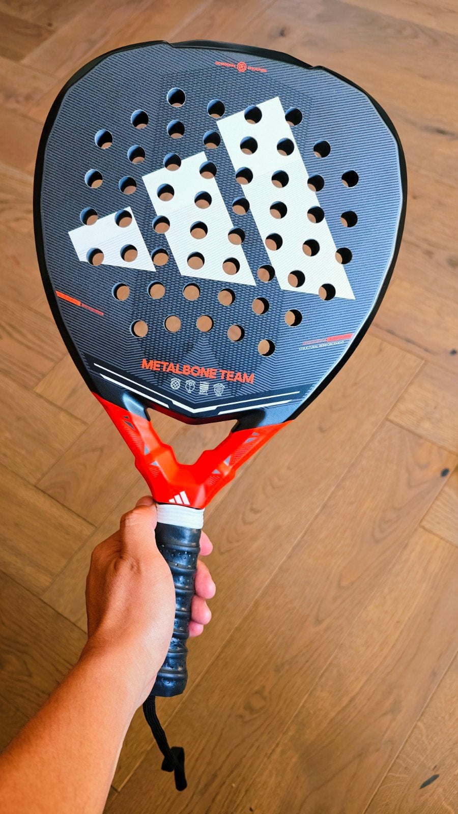 Adidas Metalbone Team 2026 Padelracket, Ophalen of Verzenden, Zo goed als nieuw