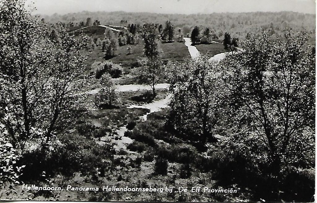 Hellendoorn- -Panorama., Ophalen of Verzenden, 1960 tot 1980, Gelopen, Overijssel