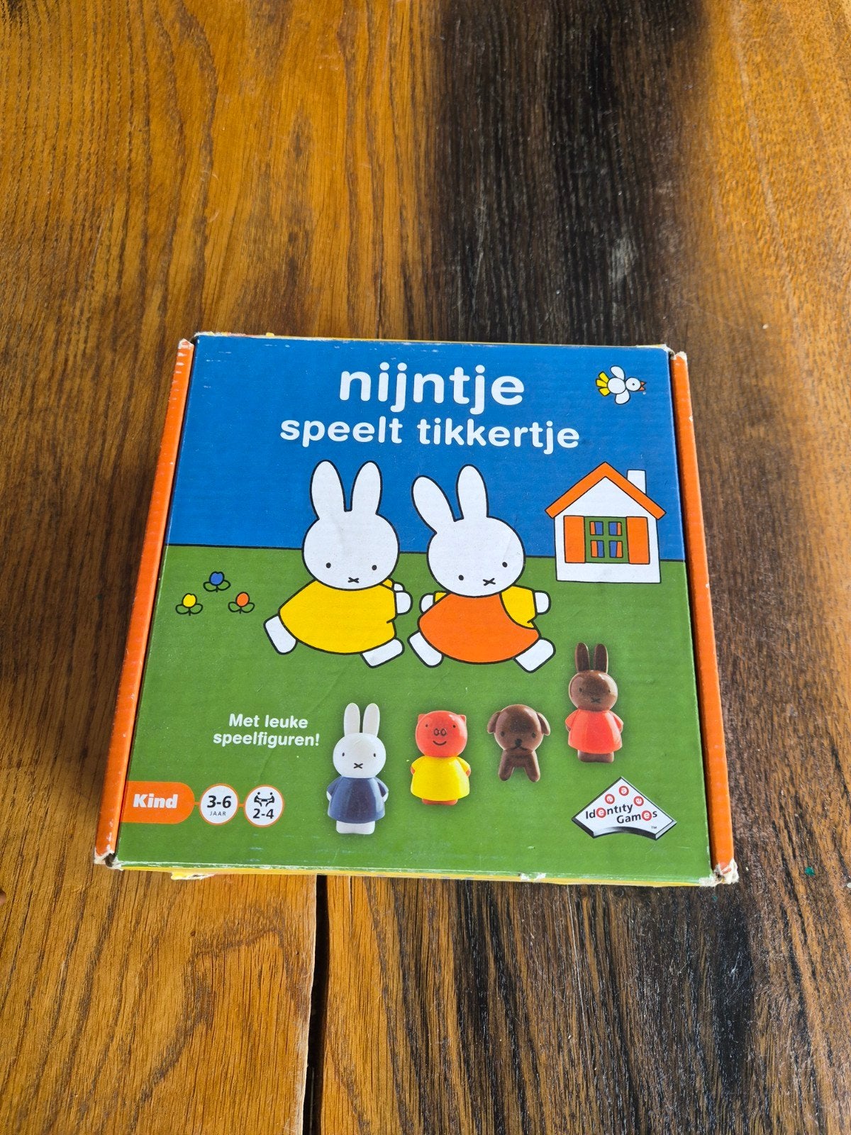 Nijntje Speelt Tikkertje Bordspel - Kinderspel, Een of twee spelers, Ophalen of Verzenden, Gebruikt, IDontity Games