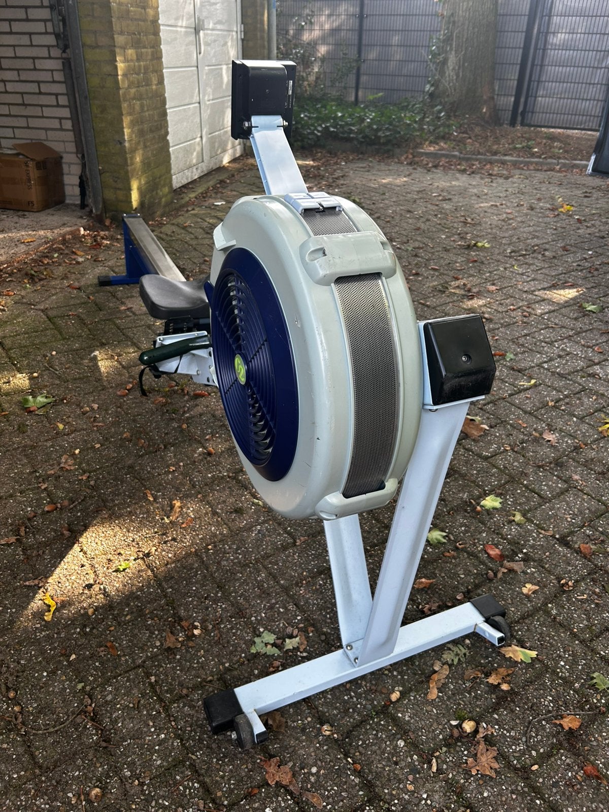 Concept2 Roeimachine met PM3 display in goede staat!, Sport en Fitness, Fitnessapparatuur, Ophalen, Gebruikt, Buik, Roeitrainer