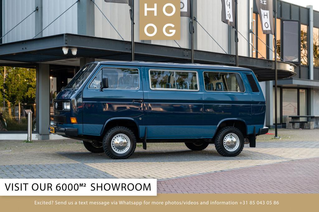 Volkswagen Caravelle T3 Syncro (bj 1988), Auto's, Stof, Zwart, Overige carrosserieën, Origineel Nederlands