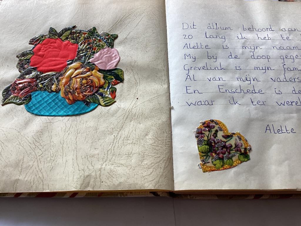 Poëziealbum Alette - Handgeschreven Verzen, Boeken, Ophalen of Verzenden