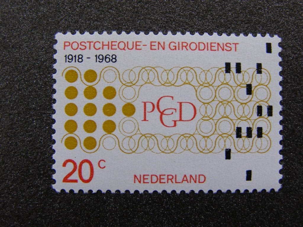 1968: NVPH 900, PCGD 50 jaar; postfris / originele gom, Ophalen of Verzenden, Na 1940, Postfris