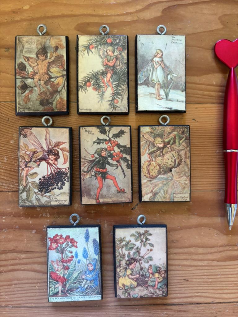 Flower Fairies hangertjes, Verzamelen, Ophalen of Verzenden, Gebruikt