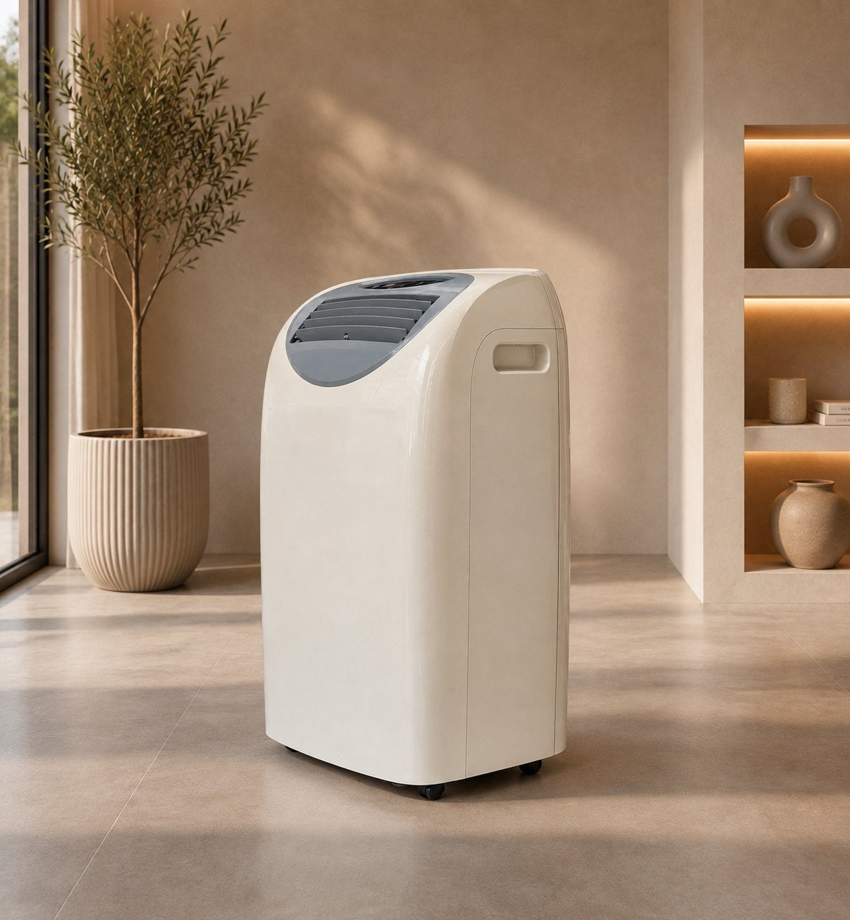 Airco IJSKOUD 14.000 BTU, Witgoed en Apparatuur, Airco's, Gebruikt, 3 snelheden of meer, Ophalen of Verzenden, 100 m³ of groter