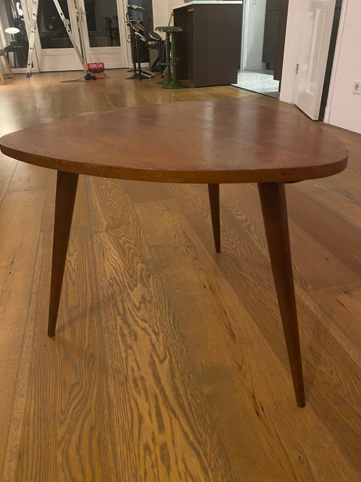 Retro bijzettafeltje, Gebruikt, 55 tot 75 cm, Retro, vintage, antiek, Overige vormen