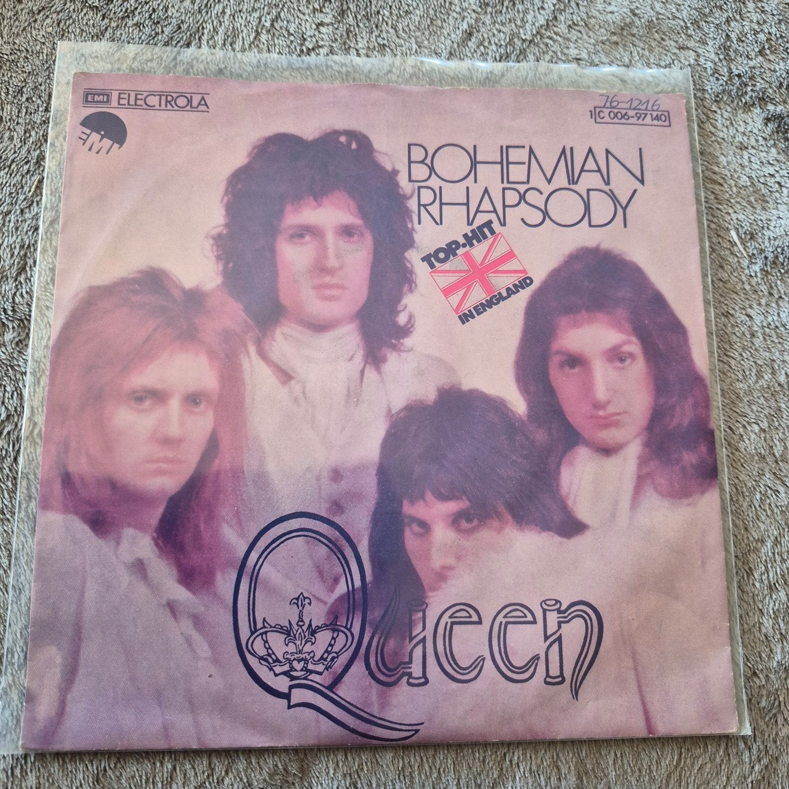 Queen  - Bohemian rhapsody  (Als nieuw), Ophalen of Verzenden, Zo goed als nieuw, Overige formaten