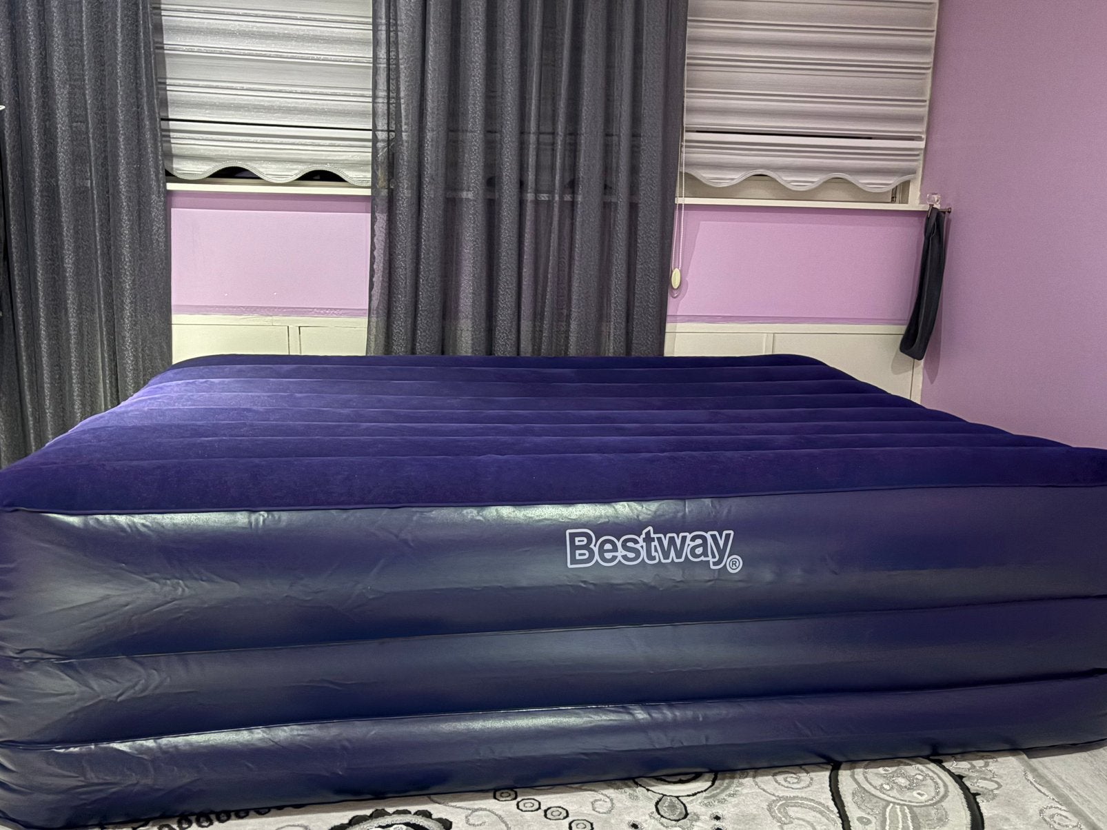 Elektrische luchtbed, Huis en Inrichting, Ophalen, 200 cm, 160 cm, Nieuw
