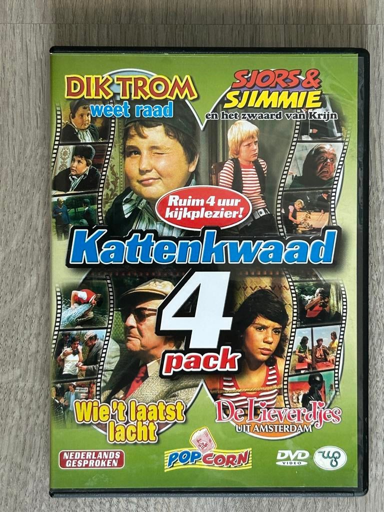Kattenkwaad, met Dik Trom en Sjors & Sjimmie, Cd's en Dvd's, Alle leeftijden, Ophalen of Verzenden, Zo goed als nieuw