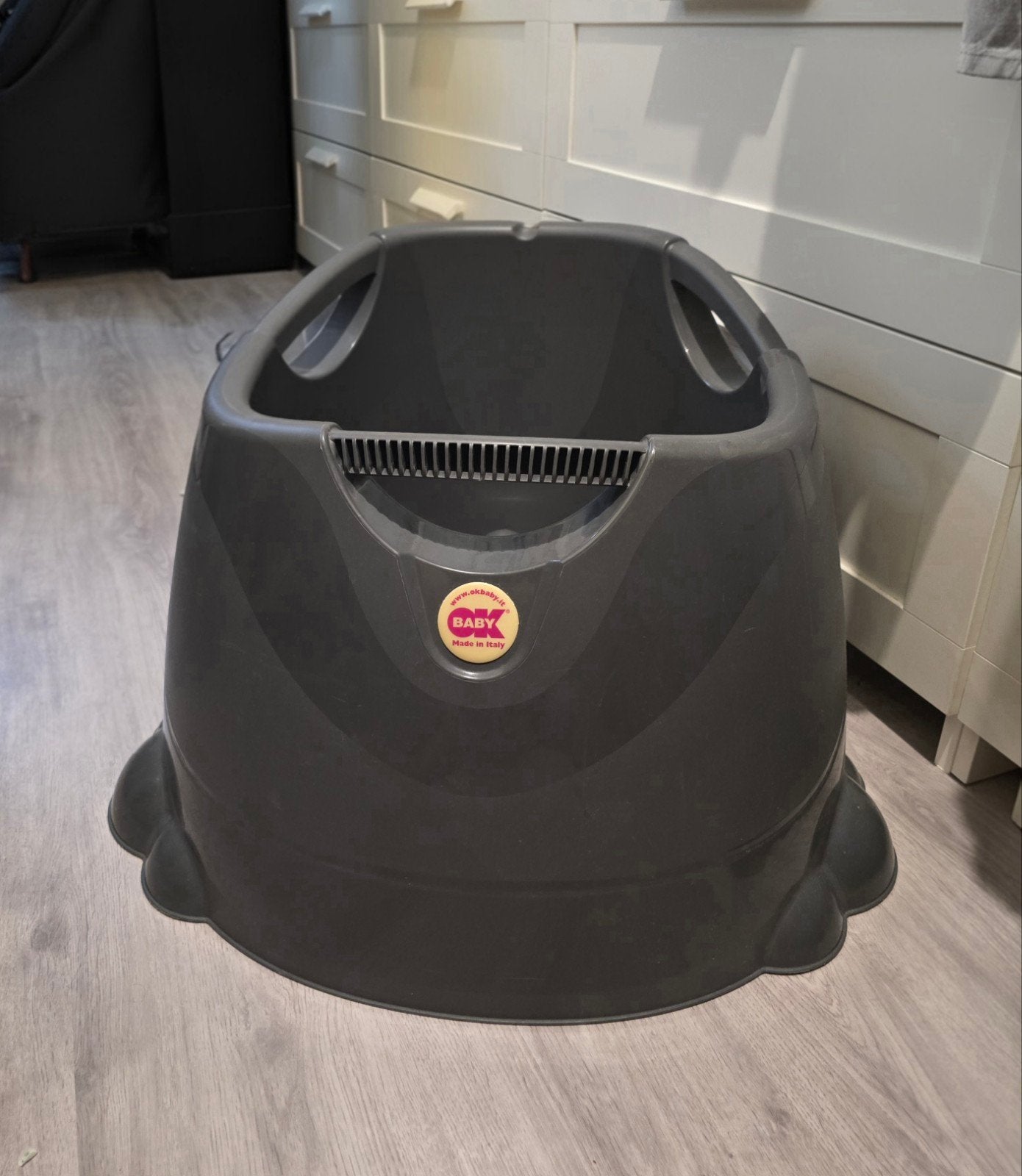 OK Baby Tummy Tub - Babybadje, Tummy Tub, Zo goed als nieuw, Standaard, Ophalen