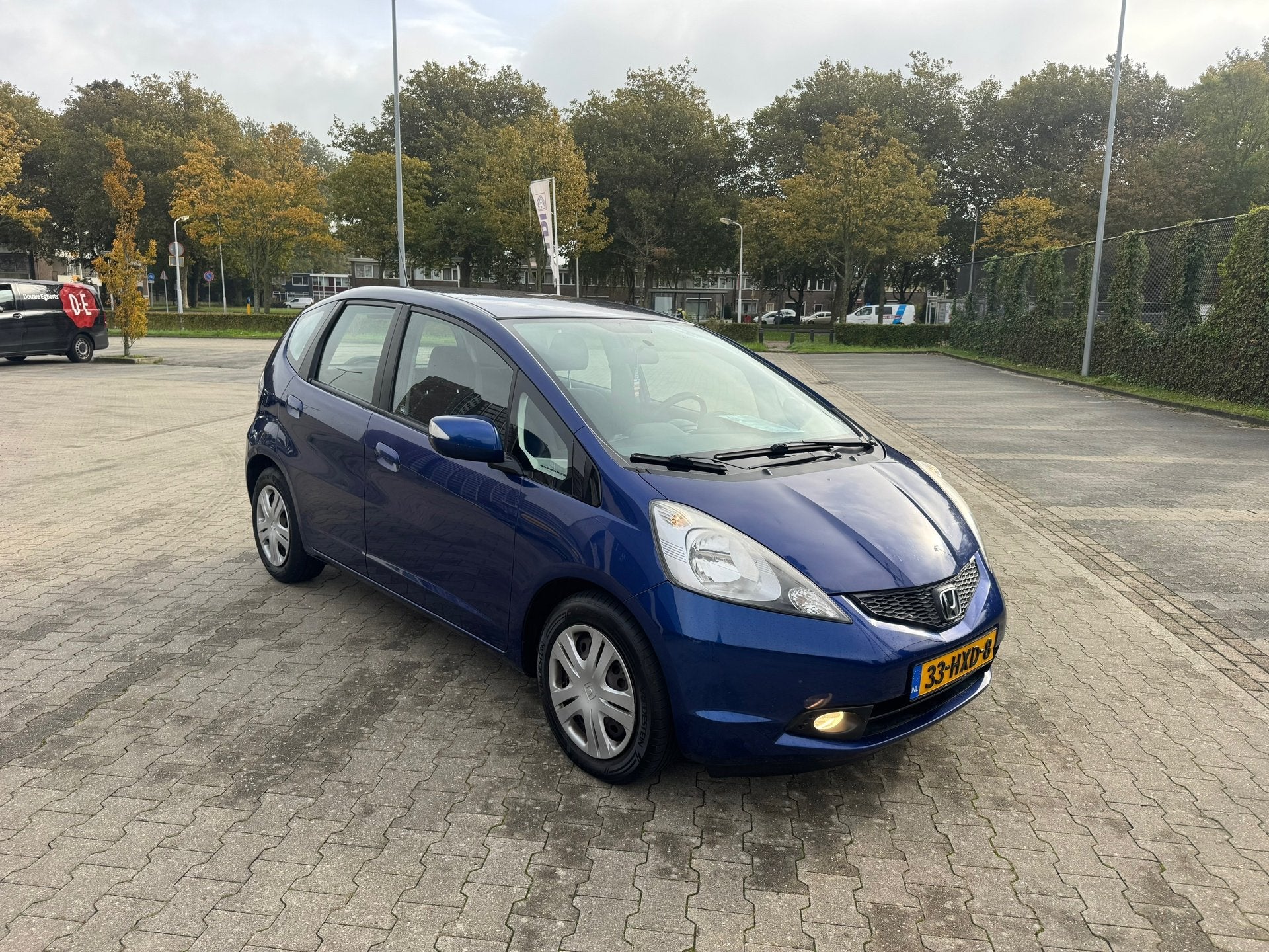 Honda Jazz 1.4 Comfort AUTOMAAT (EXPORT ONLEY), Auto's, Gebruikt, Zwart, 4 cilinders, Blauw