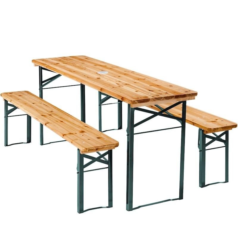 Biertafel Groningen Centrum, Gebruikt, Ophalen of Verzenden, Inklapbaar, Rechthoekig