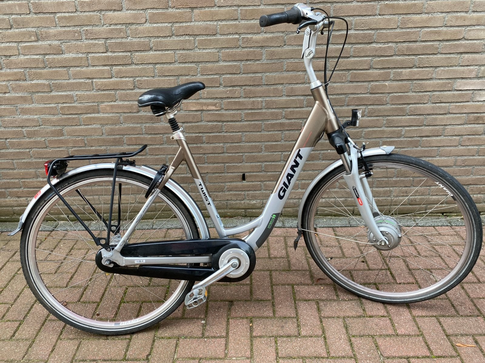 Giant damesfiets, Fietsen en Brommers, Ophalen, Versnellingen, Giant, 53 tot 56 cm