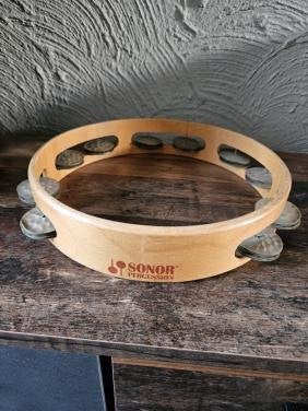 Sonor Percussion groot vintage Tamboerijn - zeer nette staat, Ophalen of Verzenden, Zo goed als nieuw, Melodische percussie