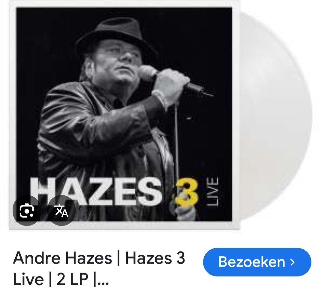 Gezocht andre hazes 3 live 2lp, Ophalen of Verzenden, Zo goed als nieuw, Overige formaten
