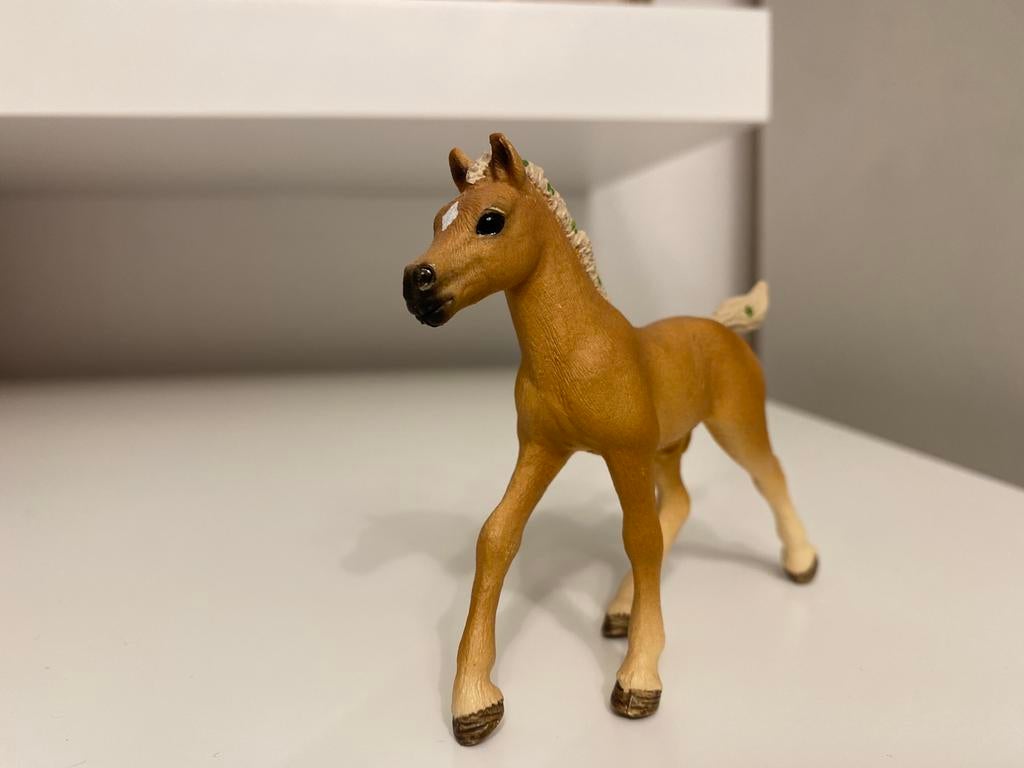 Schleich Arabier Mystery Als Veulen ~ 82986, Ophalen of Verzenden, Zo goed als nieuw, Paard, Beeldje of Figuurtje