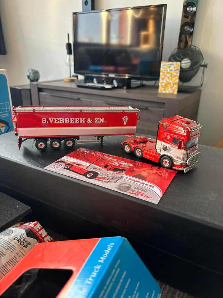Tekno model s verbeek, Ophalen of Verzenden, Zo goed als nieuw, Bus of Vrachtwagen, Tekno