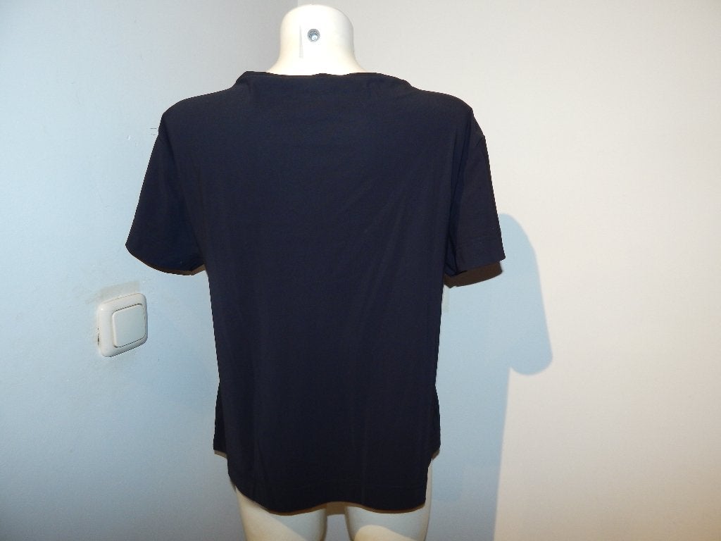 Studio Anneloes travel stof shirt tijdloos mooi v hals XL, Studio Anneloes, Verzenden, Zwart, Maat 46/48 (XL) of groter
