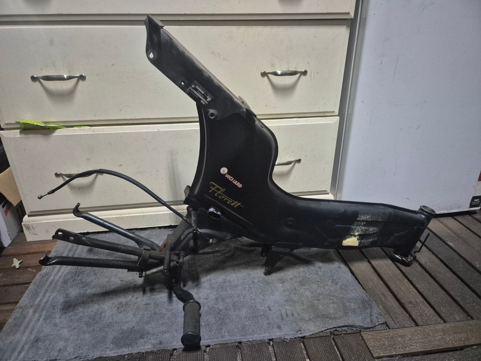 Prachtig kreidler RS/ TM met Motorkenteken, Rhenen, Frame, Van belzen scooters, Boslandweg 148