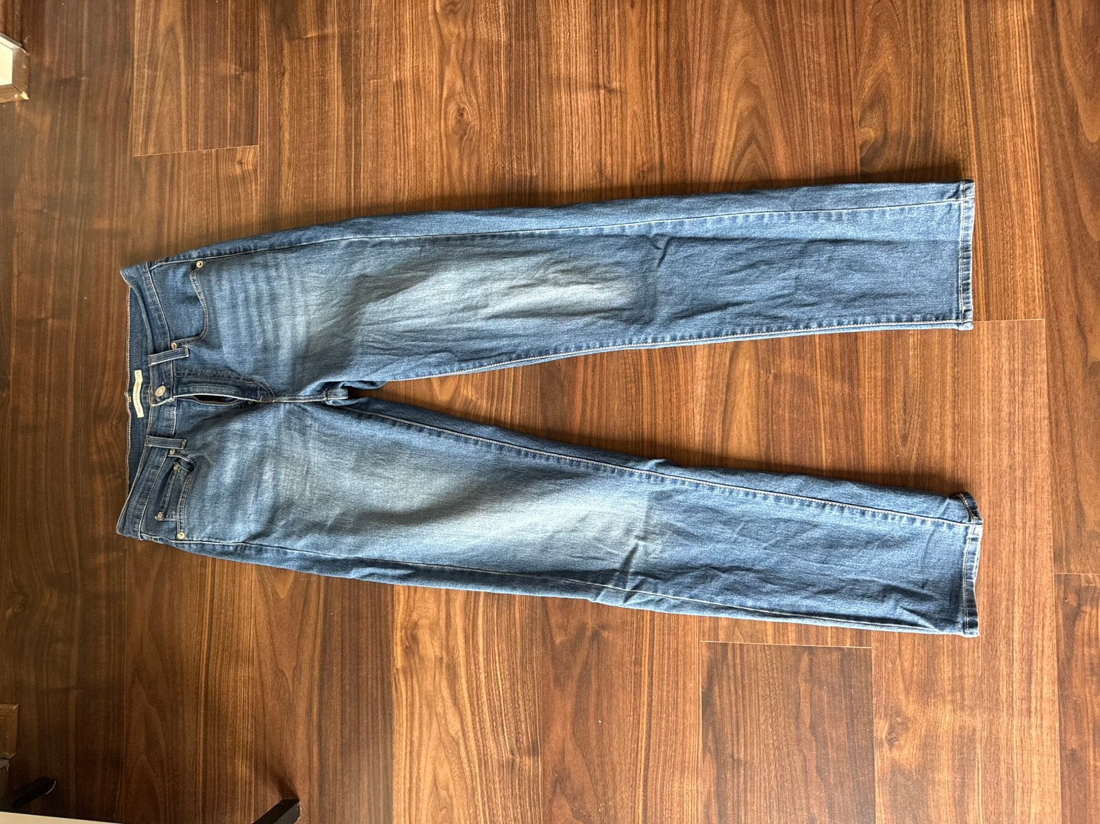 Levi’s spijkerbroek high rise straight 29/32, Ophalen of Verzenden, Zo goed als nieuw, Blauw, W28 - W29 (confectie 36)