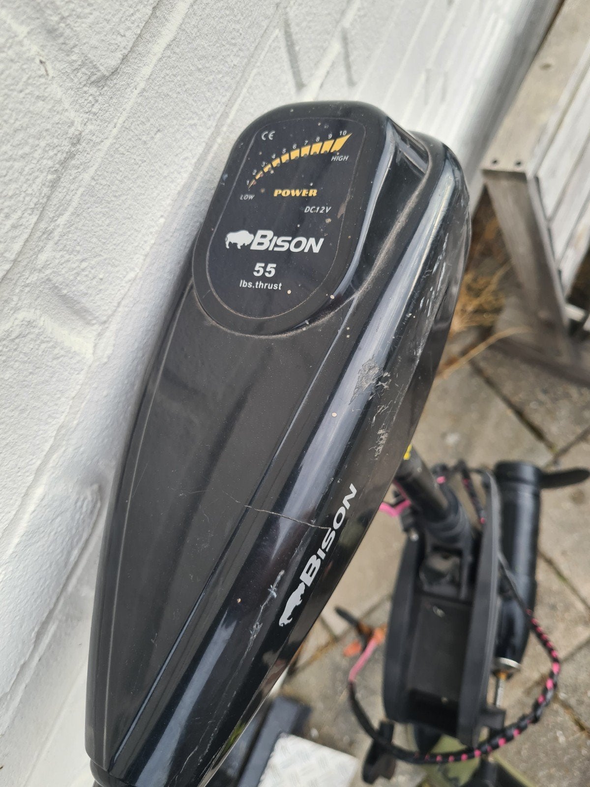 Bison 55 lbs.thrust buitenboordmotor (defect), Watersport en Boten, Ophalen of Verzenden, Gebruikt