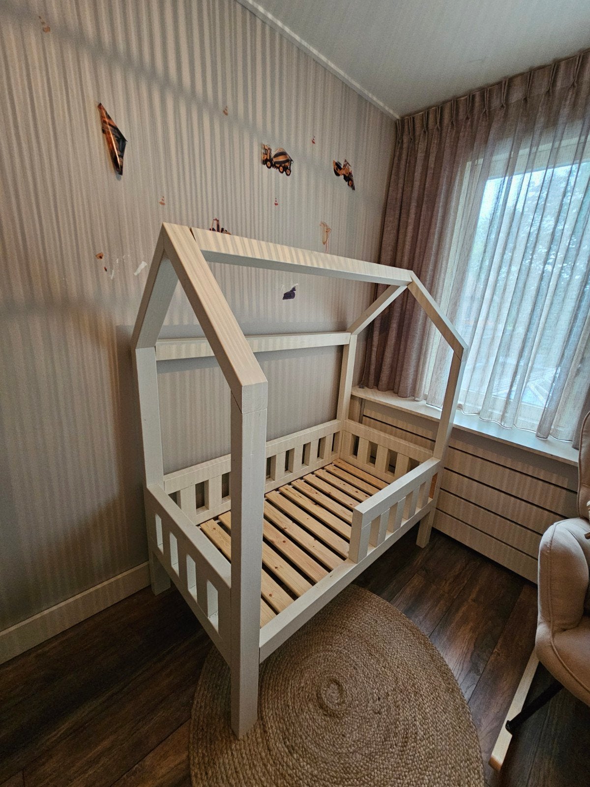 Bedhuisje 120x60 t.e.a.b, Ophalen, Minder dan 140 cm, Minder dan 70 cm, Matras