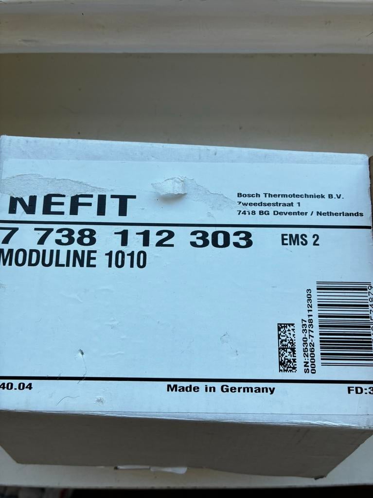 Nefiit Thermostaat, Ophalen of Verzenden, Slimme thermostaat, Gebruikt