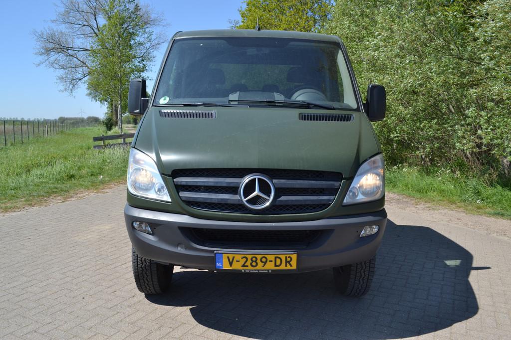 Mercedes-Benz Sprinter 4X4 319 3.0 CDI 366 DC 3 zijdige kipp, Auto's, Bestelauto's, Automaat, Euro 5, Stof, 190 pk