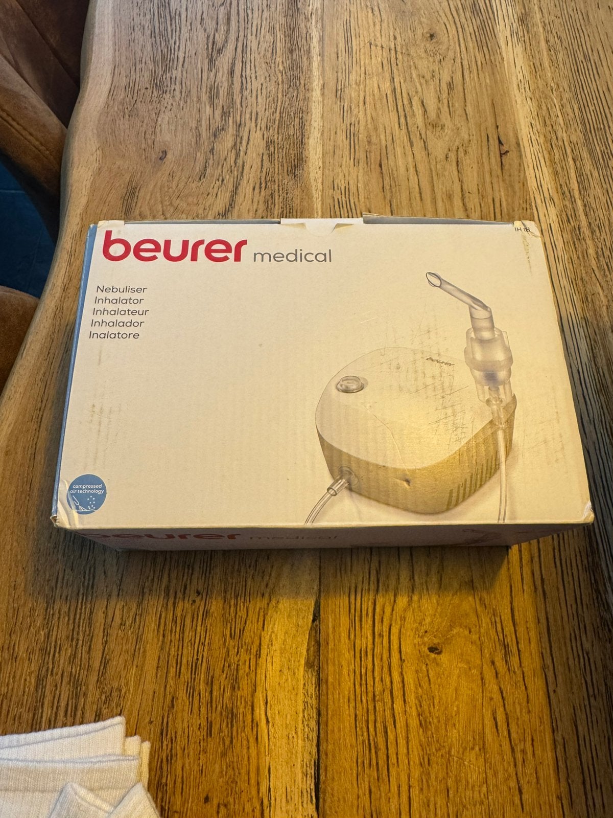 Inhalator/ vernevelaar nieuw, Ophalen, Zo goed als nieuw