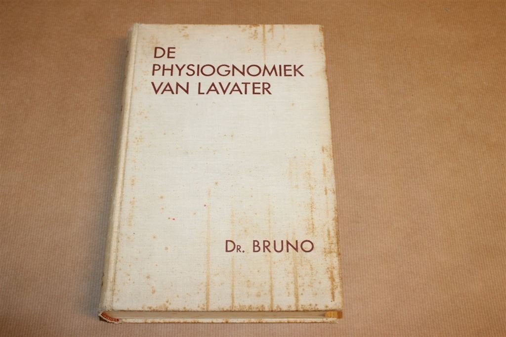 Physiognomiek Lavater — Karakterleer & Analyse Vintage 1938, Boeken, Ophalen of Verzenden, Gelezen, Overige onderwerpen, Achtergrond en Informatie