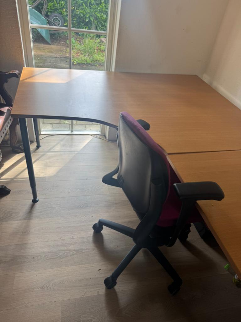 Groot hoekbureau, Huis en Inrichting, Bureaus, Ophalen of Verzenden