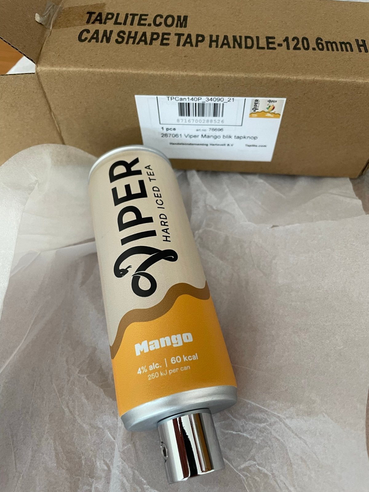 Unieke Viper Mango taphendel - Nieuw in doos, Ophalen of Verzenden, Nieuw