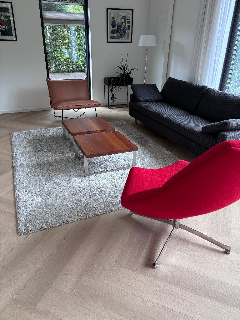 CS Rugs wollen vloerkleed 250 x 200 izgs, Ophalen, Grijs, 200 cm of meer, Zo goed als nieuw
