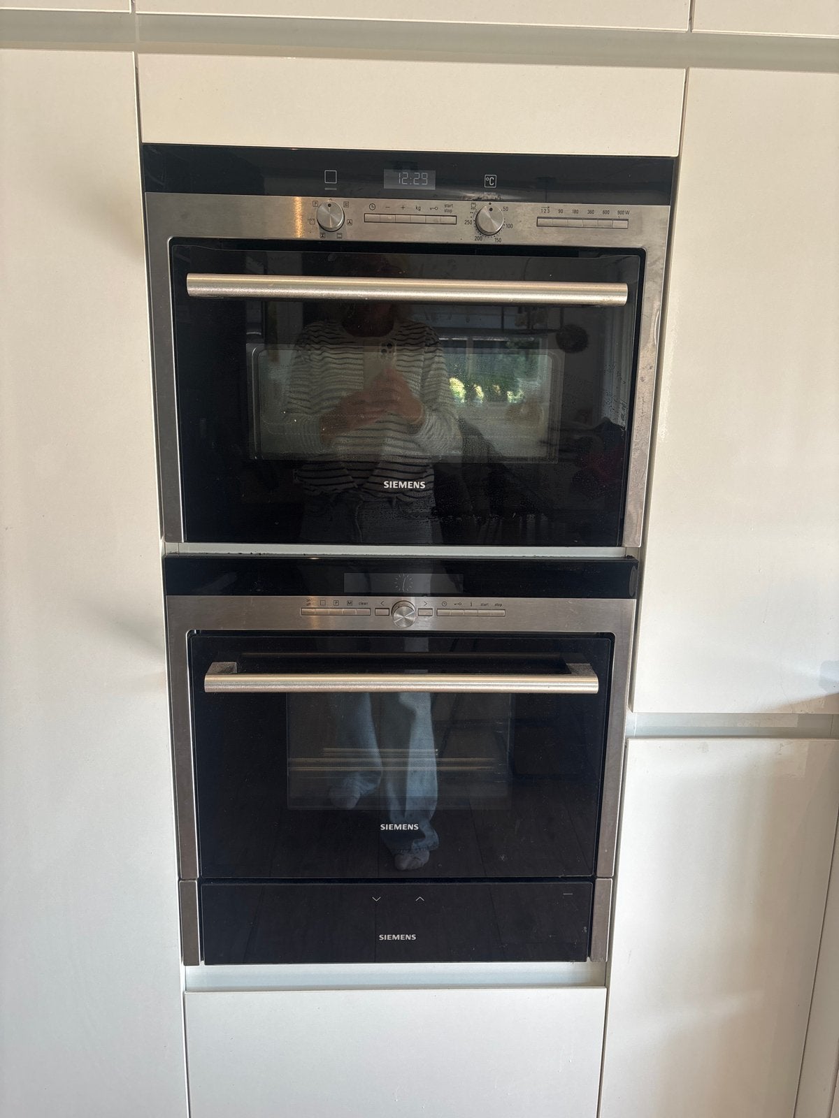 Siemens Combi-oven,stoomovenWarmhoudlade - Zo goed als nieuw, Ophalen, Hete lucht, Siemens, Inbouw
