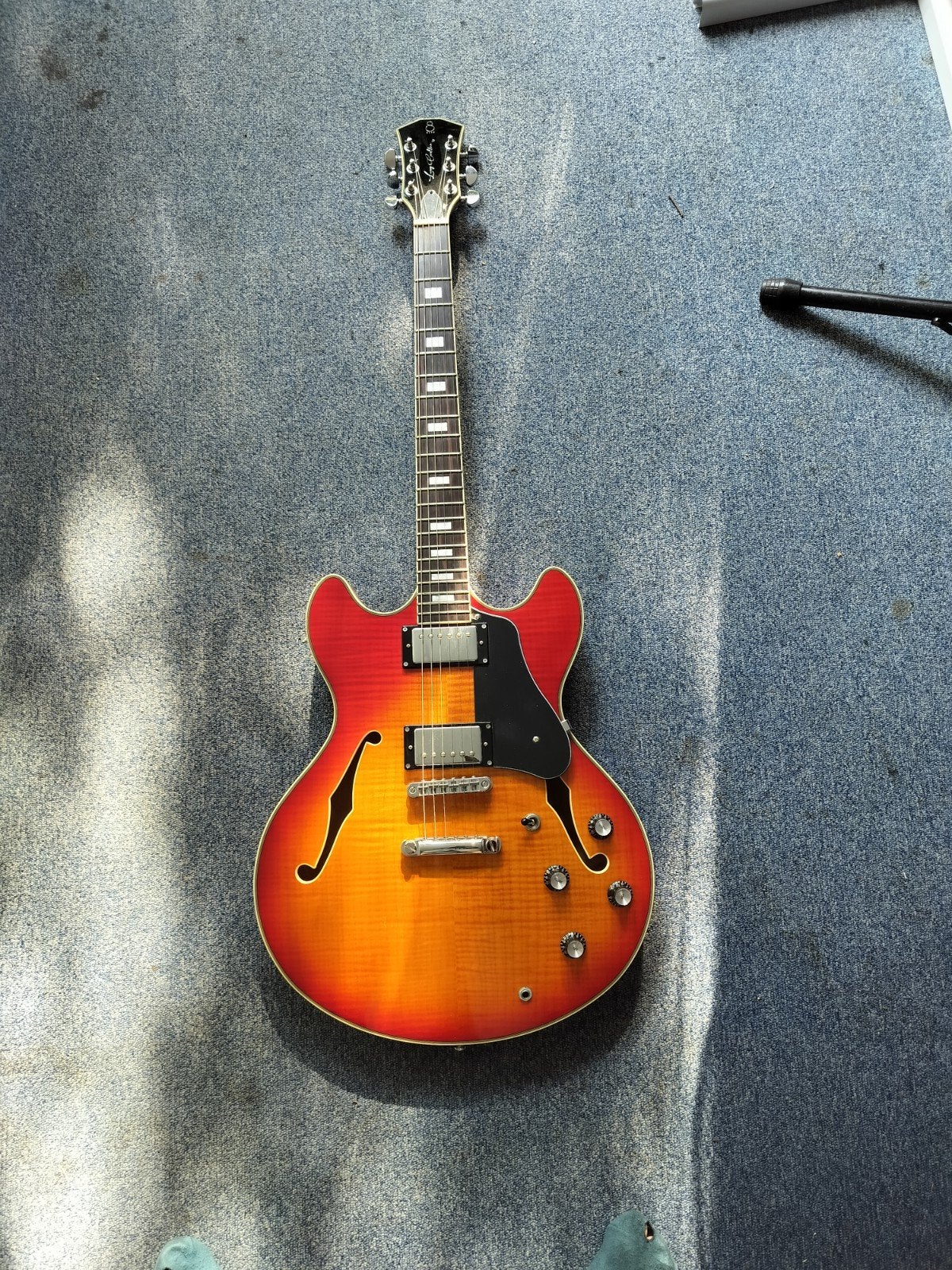 Sire Larry Carlton S7 Semi-Hollow Body Gitaar, Ophalen, Zo goed als nieuw, Hollow body, Overige merken