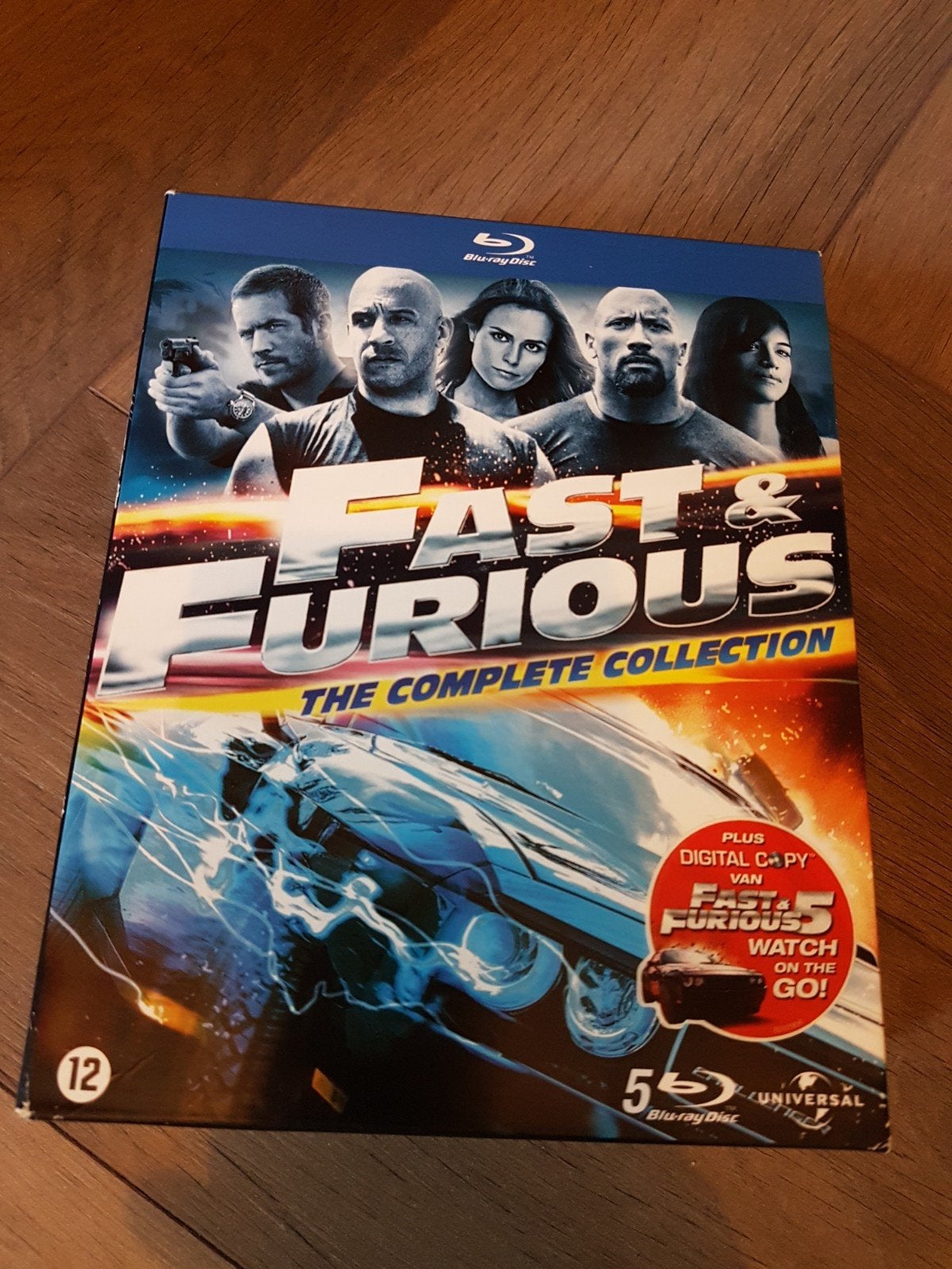 Fast & furious bleu ray box, Ophalen, Zo goed als nieuw, Actie